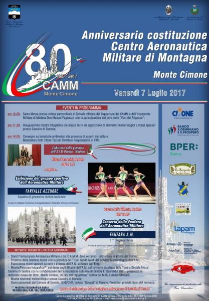 80 ANNIVERSARIO DEL CENTRO AERONAUTICA MILITARE DI MONTAGNA